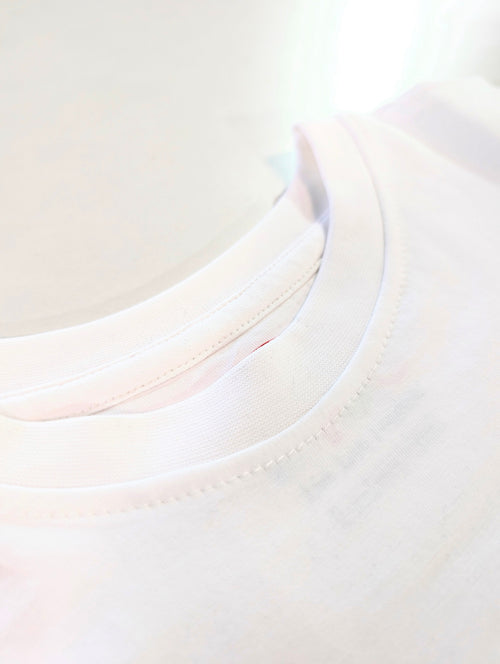 Close-up of PYOC neck stitching
